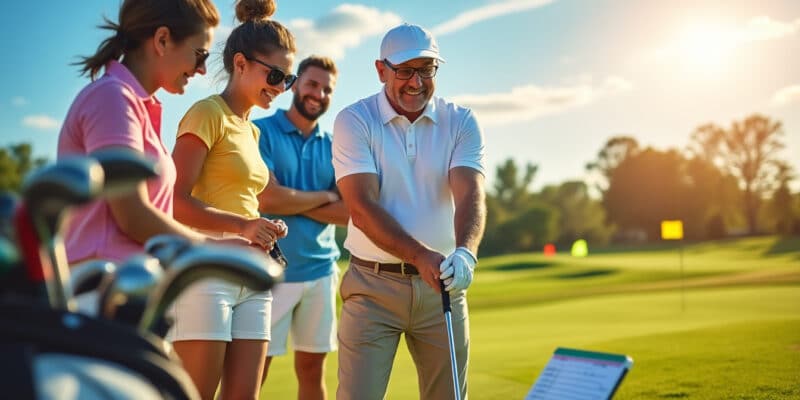 découvrez des conseils pratiques et des techniques efficaces pour enseigner les bases du golf à vos amis. apprenez à transmettre votre passion pour ce sport passionnant tout en vous amusant sur le parcours.