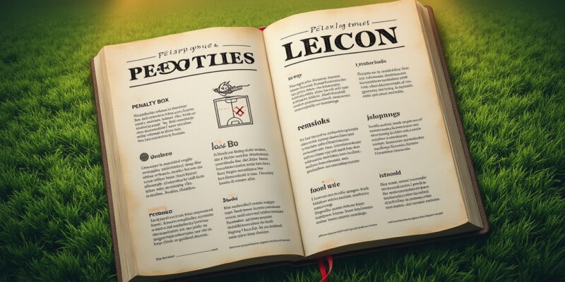 découvrez notre lexique complet des termes liés aux zones de pénalité. explorez les définitions essentielles pour mieux comprendre les règles, les infractions et les conséquences dans le monde du sport. idéal pour les passionnés et les nouveaux venus souhaitant approfondir leurs connaissances.