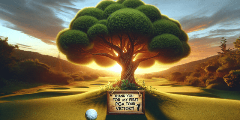 découvrez l'histoire fascinante d'un arbre symbolique, érigé en hommage à une première victoire mémorable sur le pga tour. un récit inspirant qui célèbre le parcours exceptionnel d'un golfeur et la signification profonde de cette réussite.
