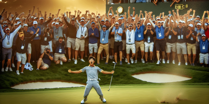 découvrez comment un célèbre golfeur a captivé le monde du golf en remportant le prestigieux tournoi tom kim, marquant un moment inoubliable dans le sport.