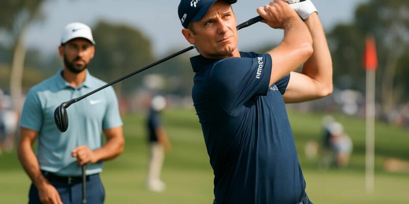 justin rose prend la tête du tournoi farmers insurance, tandis que matthieu pavon se classe 14e après une performance solide.
