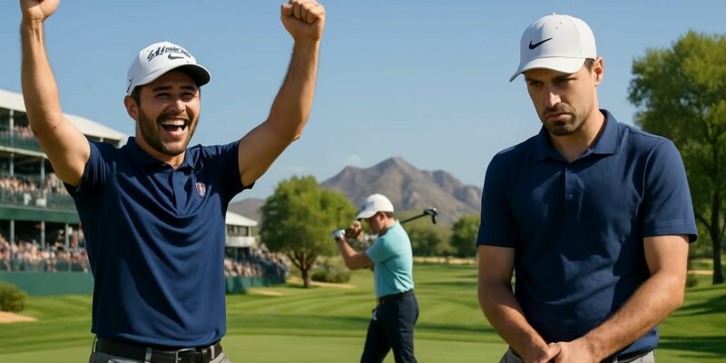 adrien saddier réussit à franchir le cut au phoenix open, contrairement à matthieu pavon qui échoue, tandis que ryo hisatsune prend la tête du classement.