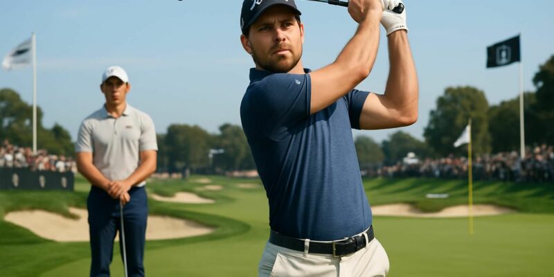 suivez le genesis invitational du pga tour : bridgeman creuse l'écart avec 6 coups d'avance, tandis que mcilroy maintient sa 2e place dans une compétition intense de golf.