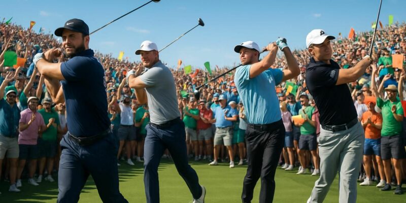 découvrez le golf pga au wm phoenix open, où les meilleurs golfeurs du monde s'affrontent dans une ambiance électrique et déchaînée, offrant un spectacle unique et intense.