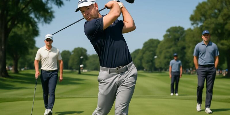 jacob bridgeman prend la tête du classement, avec rory mcilroy et scottie scheffler également en haut, bien que scheffler soit classé 22e.