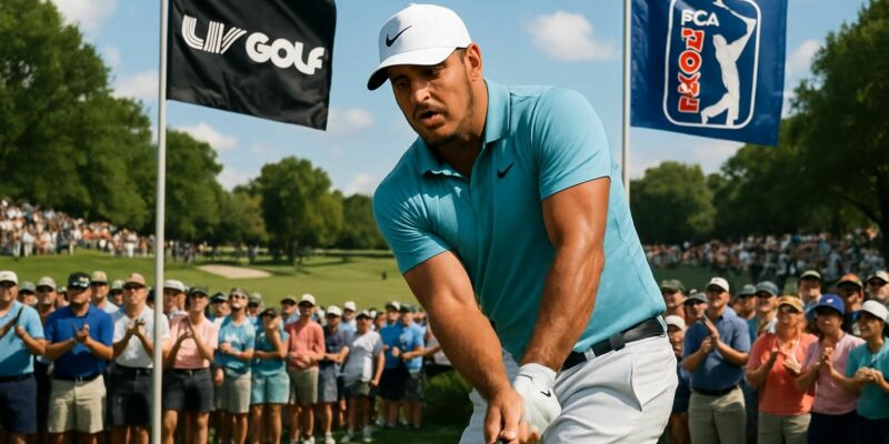 découvrez l'annonce spectaculaire du retour de brooks koepka au circuit liv et pga, un événement majeur qui secoue le monde du golf.