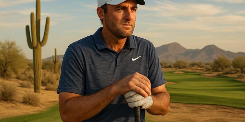 découvrez comment scottie scheffler fait face à un défi majeur après une ronde difficile lors du tournoi de golf pga à phoenix.