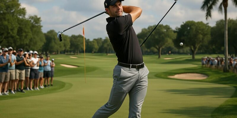 adrien dumont de chassart réussit le cut au cognizant classic du pga tour, confirmant sa performance lors de ce prestigieux tournoi de golf.