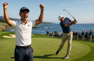 découvrez comment morikawa a remporté le pga tour à pebble beach, devançant un retour spectaculaire de scheffler dans une finale palpitante.