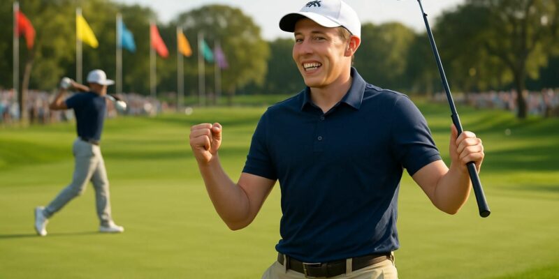 matt fitzpatrick remporte le valspar championship, une victoire notable tandis que matthieu pavon se classe 11e dans ce tournoi de golf prestigieux.