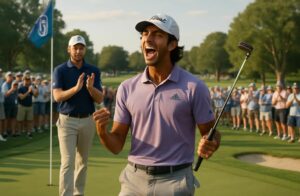revivez le triomphe d'akshay bhatia lors du golf pga tour - arnold palmer, qui s'est imposé en play-offs face à daniel berger dans un affrontement spectaculaire.