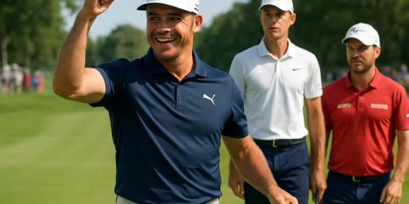 revivez la victoire exceptionnelle de gary woodland à l’open de houston du pga tour, devançant nicolai højgaard, tandis que saddier termine à la 38e place.