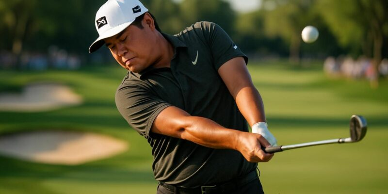 suivez la performance exceptionnelle de sungjae im au valspar championship du pga tour, avec une carte impressionnante de 64 lors du premier tour, le plaçant en tête de la compétition.