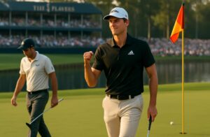 suivez le players championship du pga tour avec aberg en tête après le 2e tour, tandis que pavon quitte la compétition.