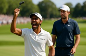 pga tour : bhatia s'impose en play-offs contre berger et remporte l'arnold palmer invitational, une victoire spectaculaire qui marque les esprits.
