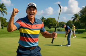 découvrez la victoire historique de ricky castillo à l'open de porto rico du pga tour, avec une première victoire impressionnante, tandis que pavon termine à la 42e place.