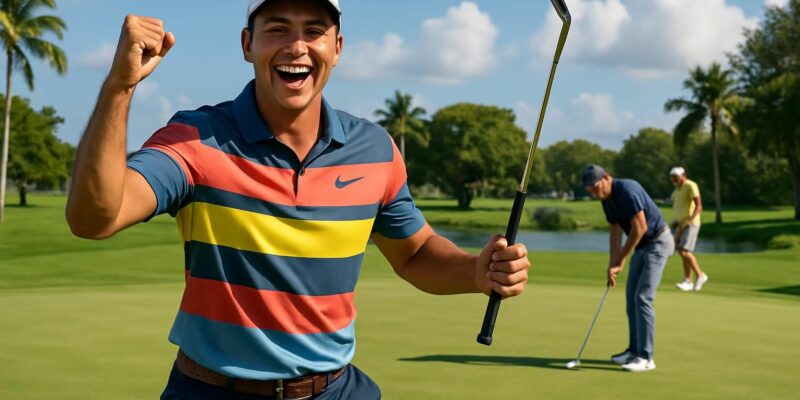 découvrez la victoire historique de ricky castillo à l'open de porto rico du pga tour, avec une première victoire impressionnante, tandis que pavon termine à la 42e place.
