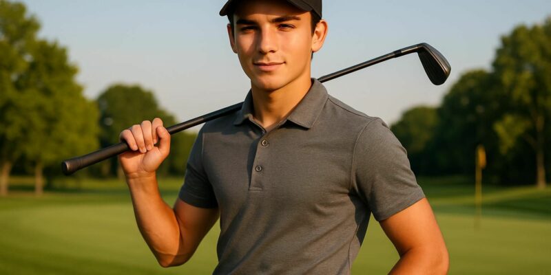 découvrez lev grinberg, jeune prodige du golf, reconnu pour son charisme percutant et son attitude remarquable sur le parcours.