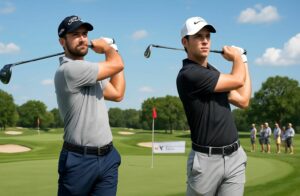découvrez comment jérémy gandon et ian gilligan dominent le korn ferry tour avec un score impressionnant de -16, témoignant de leur excellence au golf.