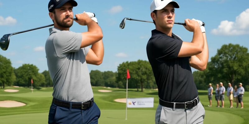 découvrez comment jérémy gandon et ian gilligan dominent le korn ferry tour avec un score impressionnant de -16, témoignant de leur excellence au golf.