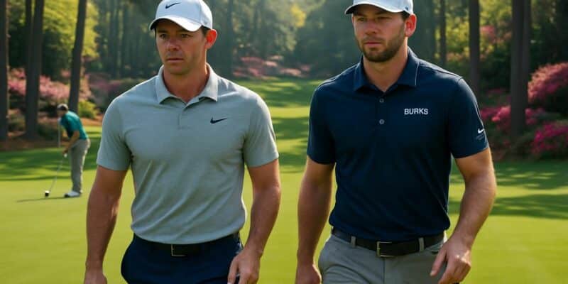 suivez le masters d’augusta avec rory mcilroy et sam burns en tête, tandis que scottie scheffler se place au 6e rang dans cette compétition de golf majeure.