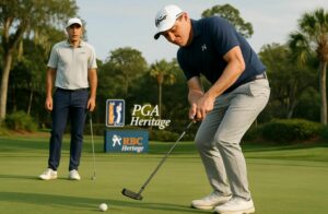 revivez la victoire spectaculaire de fitzpatrick face à scheffler lors des play-offs du rbc heritage, un moment fort du pga tour de golf.
