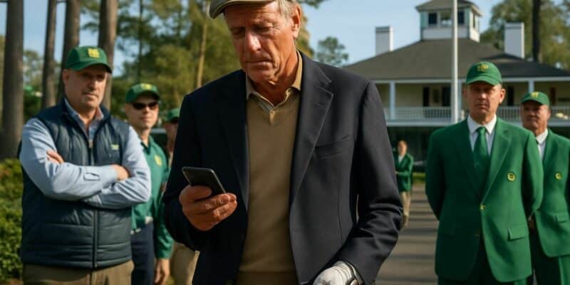 découvrez pourquoi un ancien champion de golf a été banni du prestigieux masters d’augusta pour usage interdit de téléphone sur le parcours, une première dans l'histoire du tournoi.