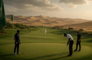 l'arabie saoudite envisage de cesser son soutien financier au circuit liv golf après la saison en cours, marquant un tournant potentiel dans le financement de ce circuit de golf.