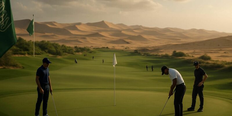 l'arabie saoudite envisage de cesser son soutien financier au circuit liv golf après la saison en cours, marquant un tournant potentiel dans le financement de ce circuit de golf.