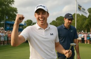 découvrez comment matt fitzpatrick a remporté le rbc heritage en s'imposant en play-off face à scottie scheffler dans un duel intense et mémorable.