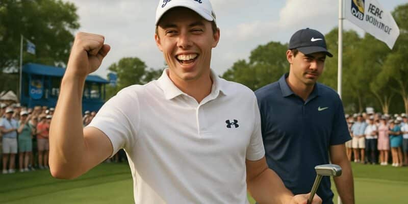 découvrez comment matt fitzpatrick a remporté le rbc heritage en s'imposant en play-off face à scottie scheffler dans un duel intense et mémorable.