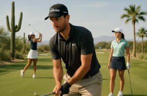 découvrez comment victor perez prend les commandes du liv golf au mexique, avec un début prometteur pour les golfeuses françaises céline boutier et pauline dans cette compétition internationale.