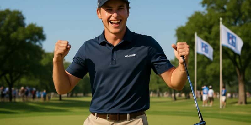 découvrez comment a.j. ewart a réalisé le premier birdie de sa carrière sur le pga tour dès le trou inaugural lors du tournoi à fort worth, marquant un moment fort de son parcours professionnel.