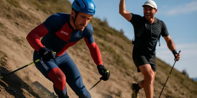 adrien saddier chute à la 46e place pendant qu'eric cole prend les commandes du classement.