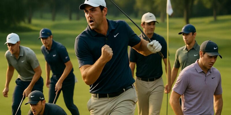 suivez le championnat pga avec sept joueurs en tête, dont scottie scheffler en vedette, tandis que rory mcilroy, à +4, manque de peu son premier titre majeur.