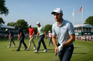 suivez le premier tour du golf pga - charles schwab challenge avec six leaders à -6 et adrien saddier qui reste dans la course, prêt à faire la différence.