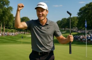 découvrez la victoire impressionnante du jeune prodige norvégien kristoffer reitan au truist championship, une étape clé du pga tour, où il s'impose avec une avance de 2 coups.