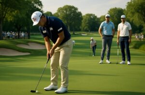 suivez le pga tour avec the cj cup byron nelson : si woo kim en tête, tandis que scheffler et clark cherchent à saisir leur chance.
