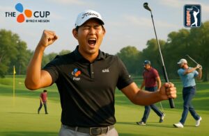 suivez le pga tour the cj cup byron nelson avec la performance impressionnante de si woo kim qui réalise un incroyable 60 (-11), tandis que pavon et saddier restent dans la course pour la victoire.