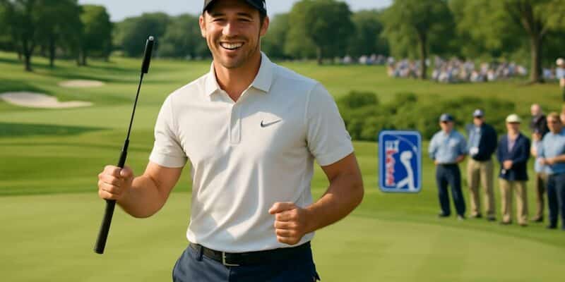 découvrez la victoire impressionnante de wyndham clark au cj cup byron nelson du pga tour, grâce à une carte exceptionnelle de 60 qui lui a permis de dominer la compétition.