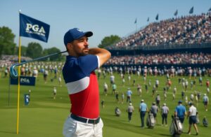 suivez en direct le pga championship avec la participation exceptionnelle de 70 joueurs français. retrouvez toute l'actualité et les scores en temps réel sur aps et progol cette semaine.