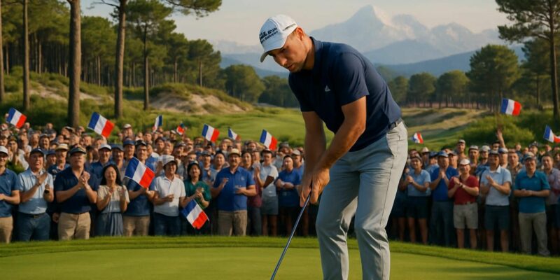 suivez le retour de victor perez sur le dpw tour et découvrez les performances des 70 joueurs français à lacanau alps cette semaine dans le monde du golf.