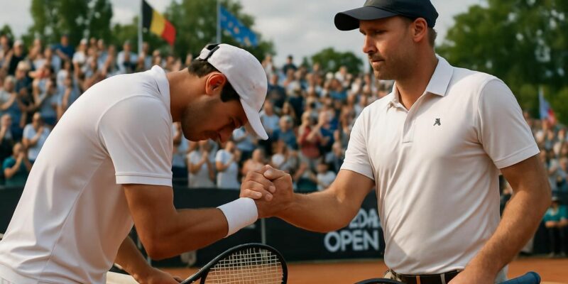 victor perez termine à une excellente deuxième place au soudal open après une défaite face à richard sterne lors d'une compétition intense.