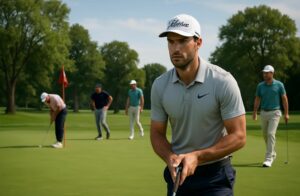 suivez le pga rbc canadian open à toronto avec un quatuor en tête et matthieu pavon à seulement trois coups des leaders, promettant une compétition intense et excitante.