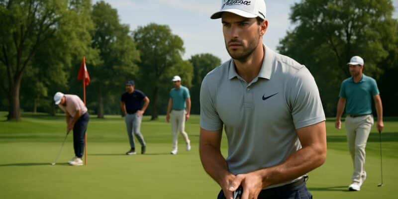 suivez le pga rbc canadian open à toronto avec un quatuor en tête et matthieu pavon à seulement trois coups des leaders, promettant une compétition intense et excitante.