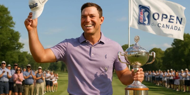 revivez la victoire de bud cauley lors de l'open du canada, épreuve majeure du pga tour de golf, avec un compte-rendu complet et les moments forts du tournoi.