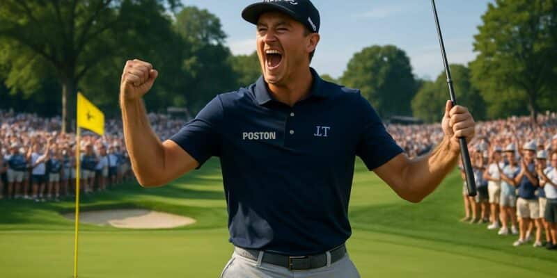 revivez le triomphe spectaculaire de j. t. poston au memorial tournament du pga tour, avec un final palpitant et riche en émotions.