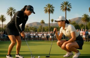 suivez en direct l'us women's en californie avec céline boutier et lois lau, vivez au cœur de l'événement 10 bleu et ne manquez aucune action du golf féminin.
