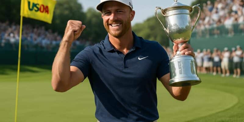 wyndham clark remporte une nouvelle victoire au golf us open, consolidant ainsi son statut de joueur dominant sur le circuit.