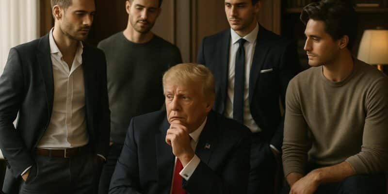 découvrez les aspects méconnus de la fascination de donald trump pour les charmes masculins à travers une analyse détaillée et captivante.